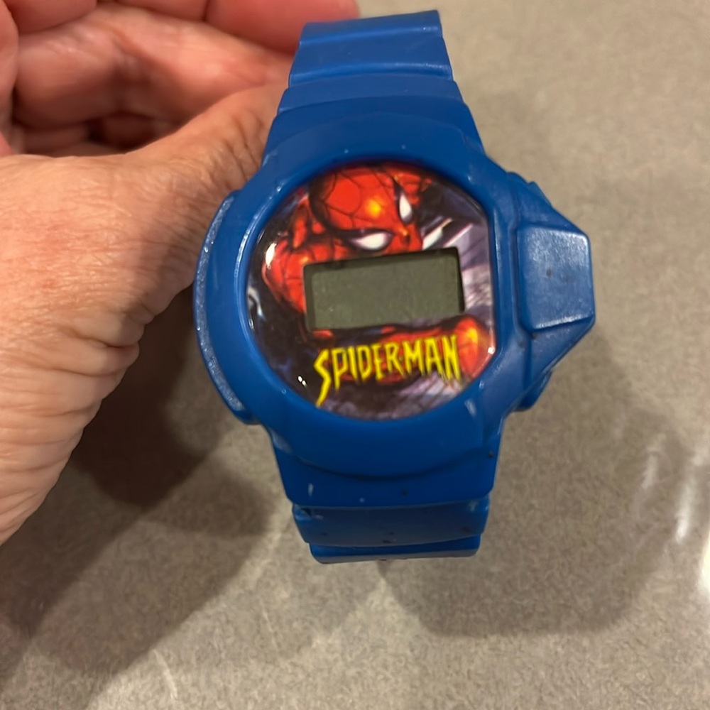 Vintage Spider-Man digital watch
